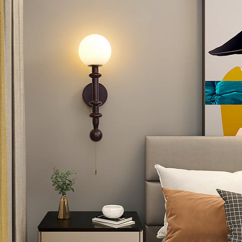 roman-column-wall-lamp-anzaz-Wood Color & Gold & White-2