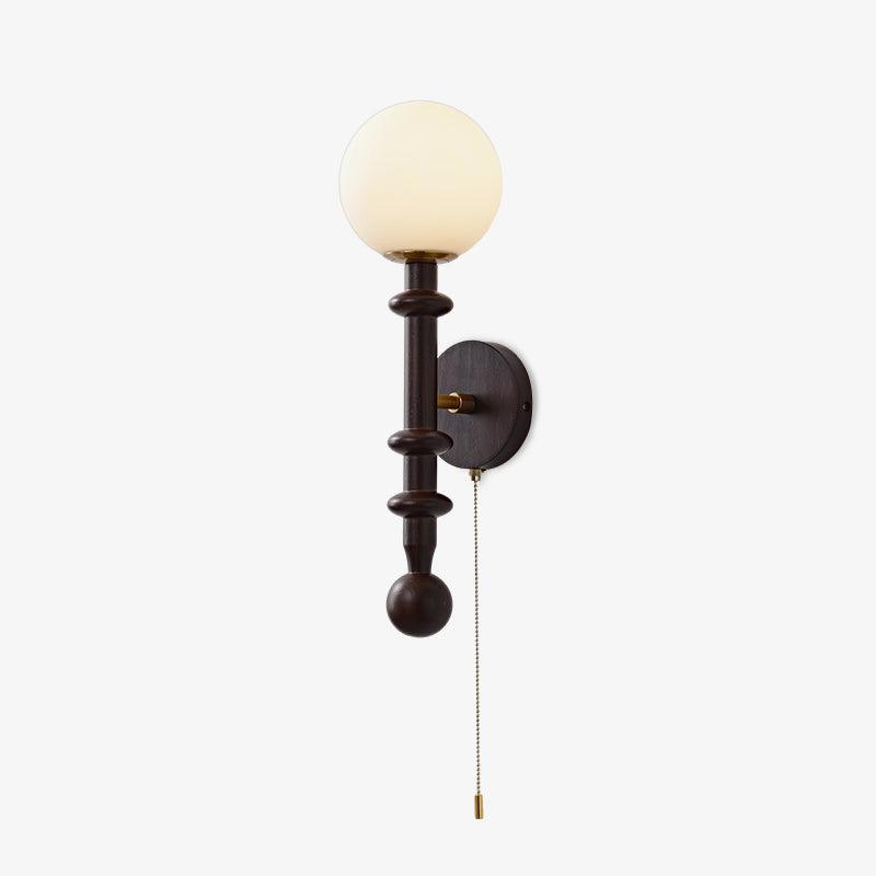roman-column-wall-lamp-anzaz-Walnut Color & Gold & White-1