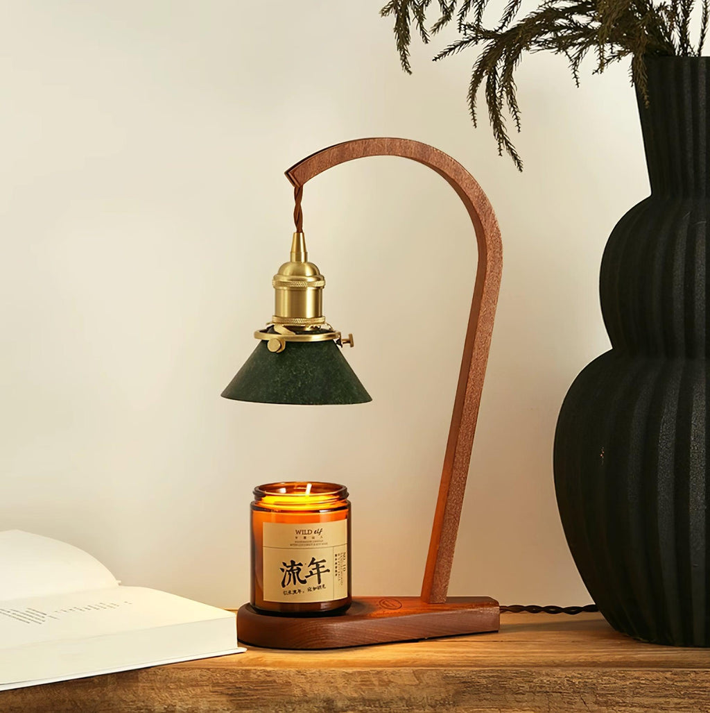 romi-table-lamp-anzaz-Walnut color & Green-3