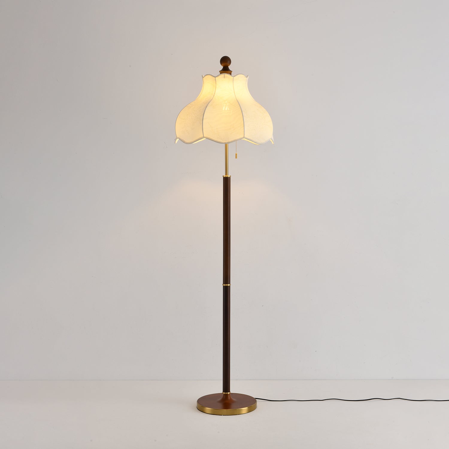 roselle-bloom-floor-lamp-anzaz-Walnut Wood & White-2