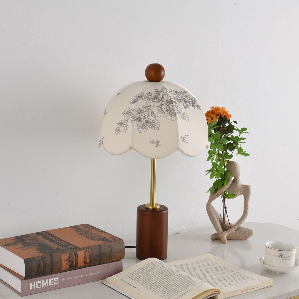 roselle-vintage-table-lamp-anzaz-Walnut Wood & White-3