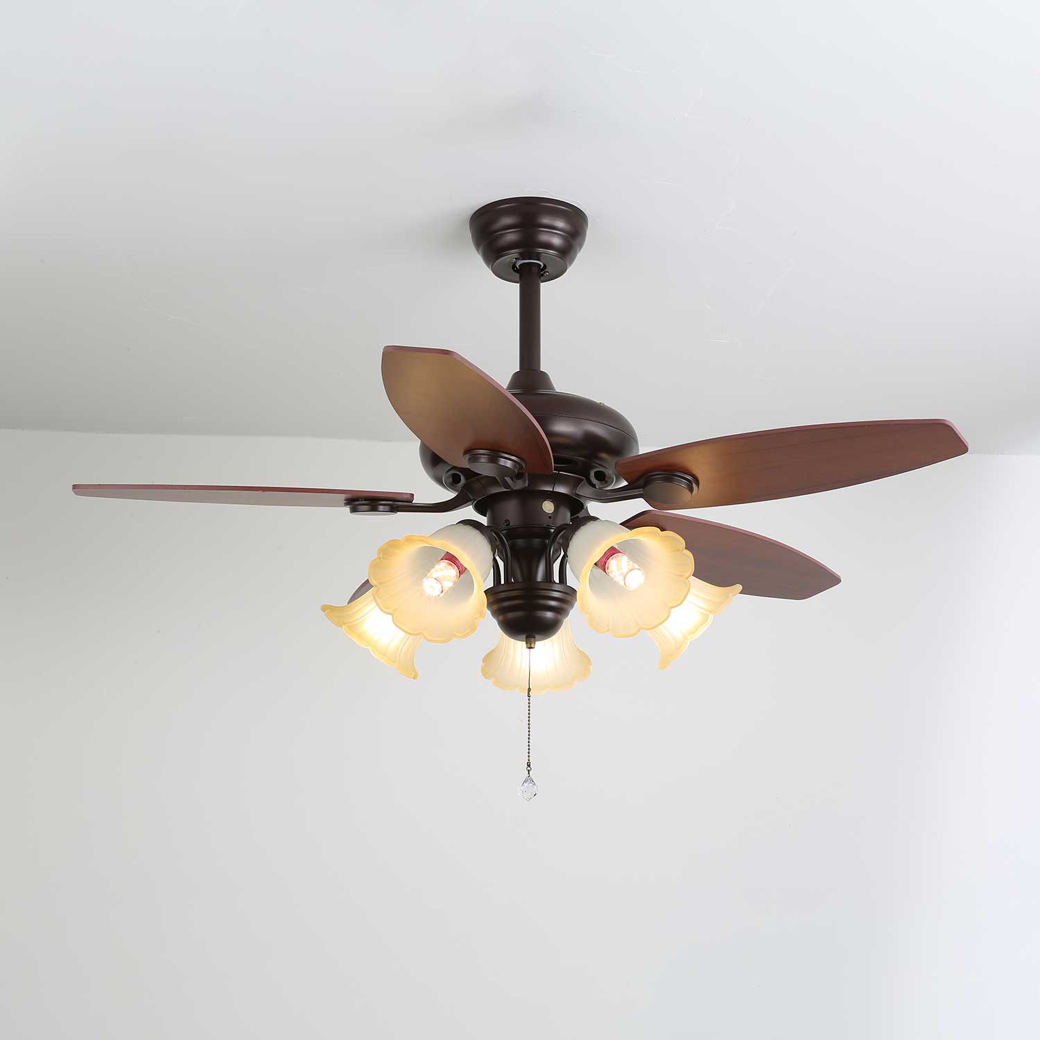roselore-bloom-ceiling-fan-light-anzaz-Wood Color & Brown & White-4