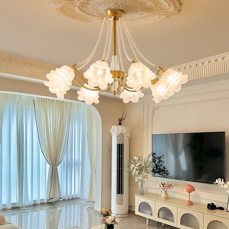 rosemarie-bloom-chandelier-anzaz-Gold & Clear-2