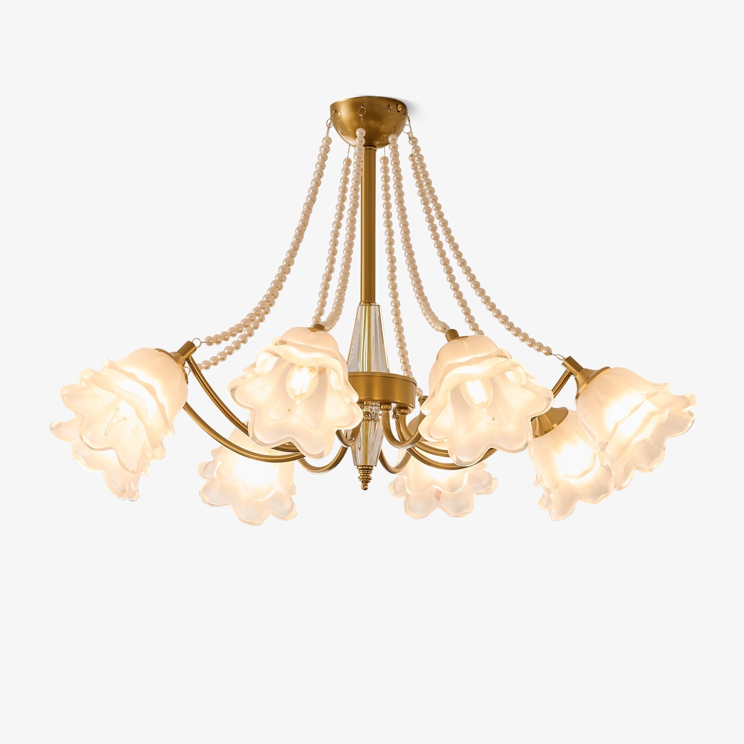 rosemarie-bloom-chandelier-anzaz-Gold & Clear-1