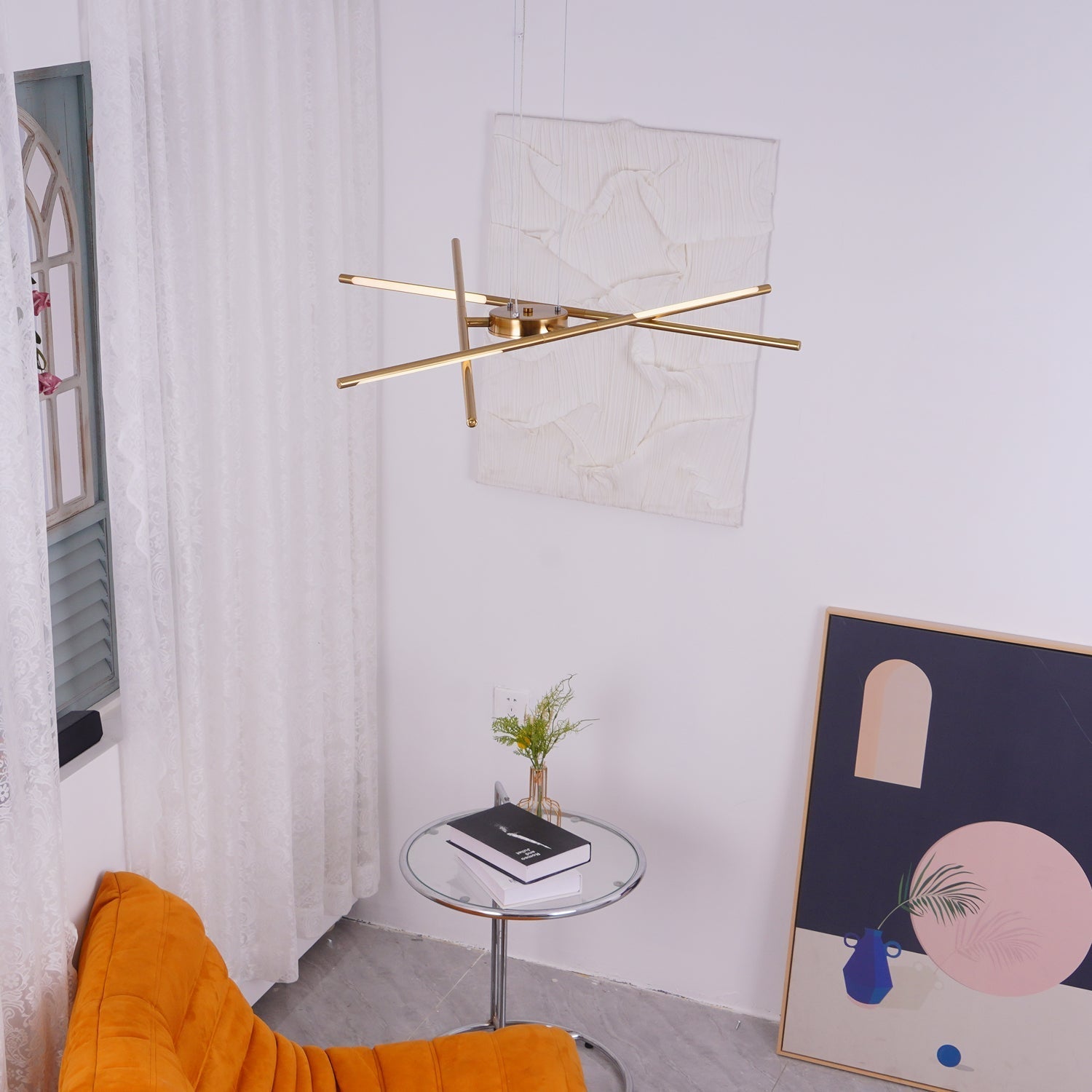 rotatable-led-chandelier-anzaz-Gold-7