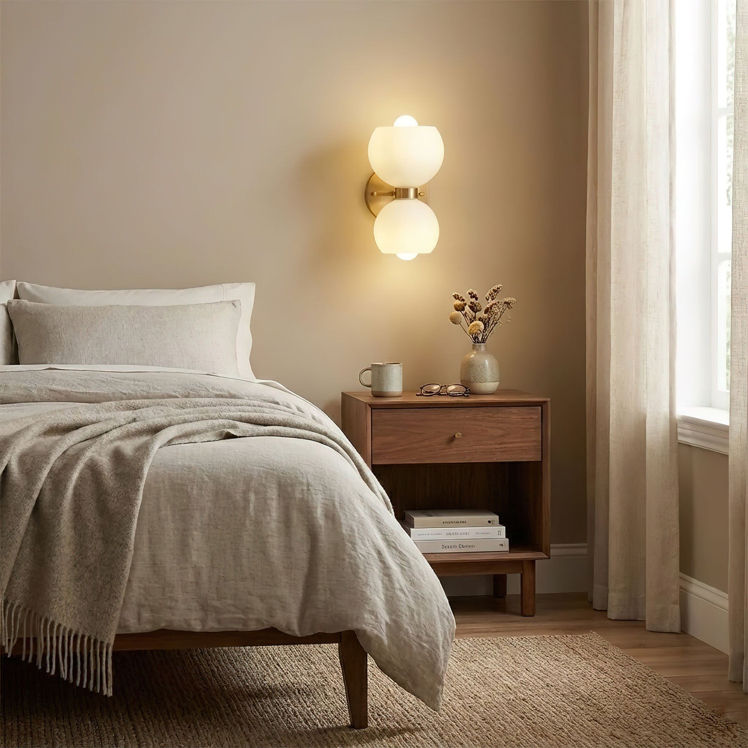 round-pearl-sconce-anzaz-Matt black-2