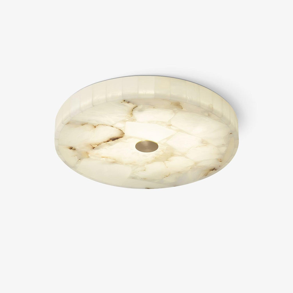 round-alabaster-ceiling-lamp-anzaz-White & Gold-1