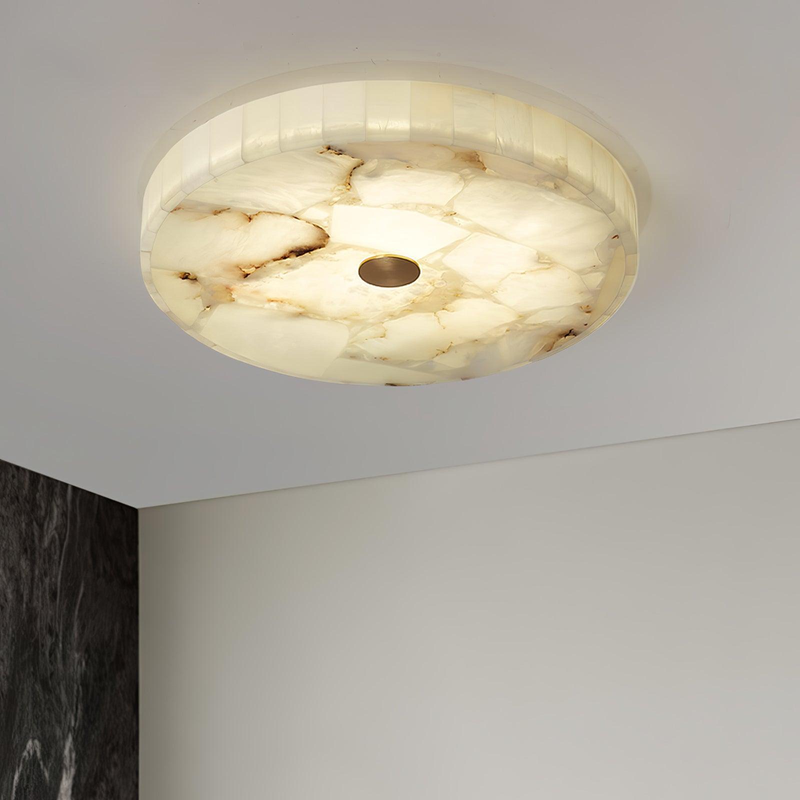 round-alabaster-ceiling-lamp-anzaz-White & Gold-6