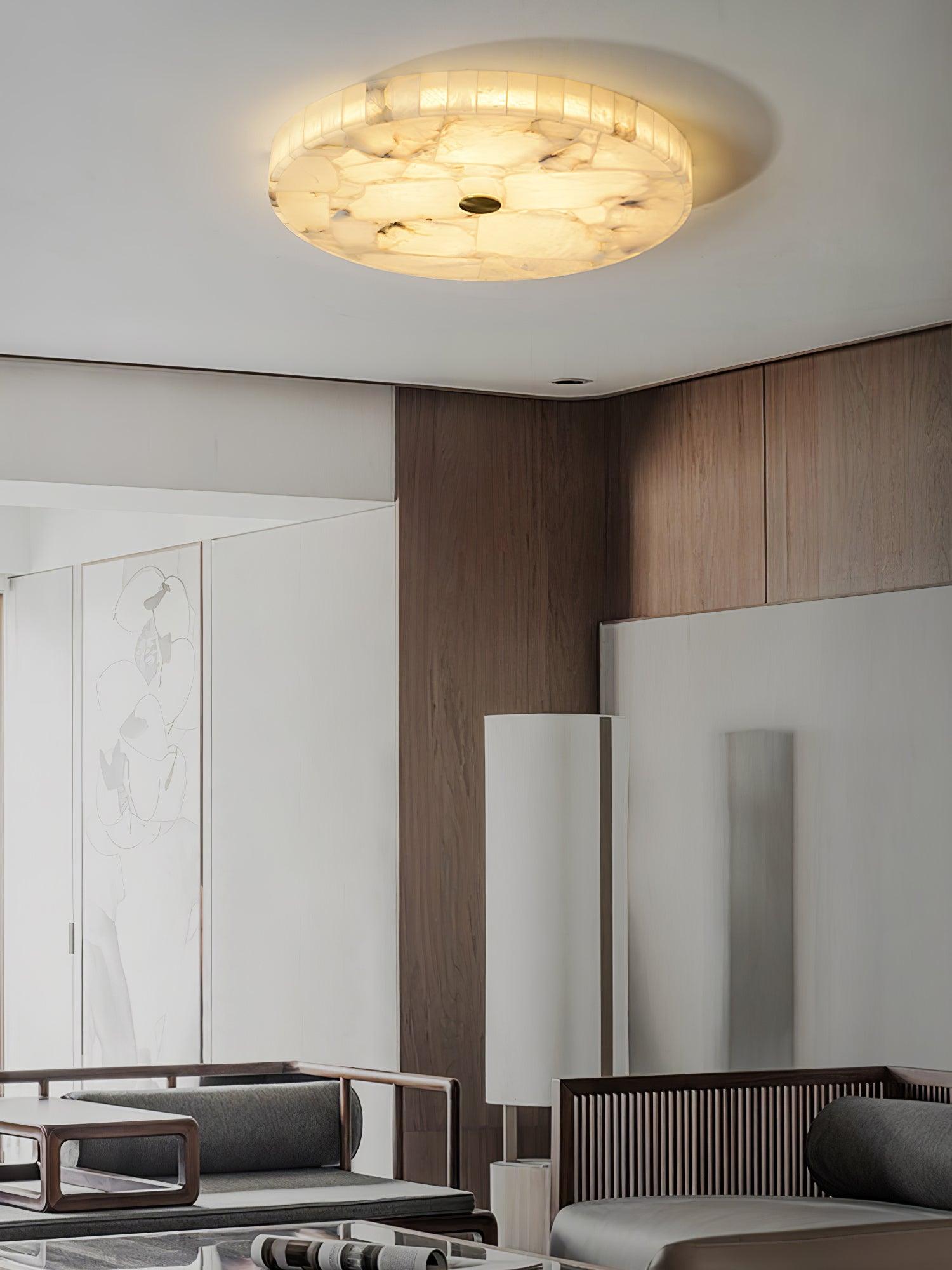 round-alabaster-ceiling-lamp-anzaz-White & Gold-8