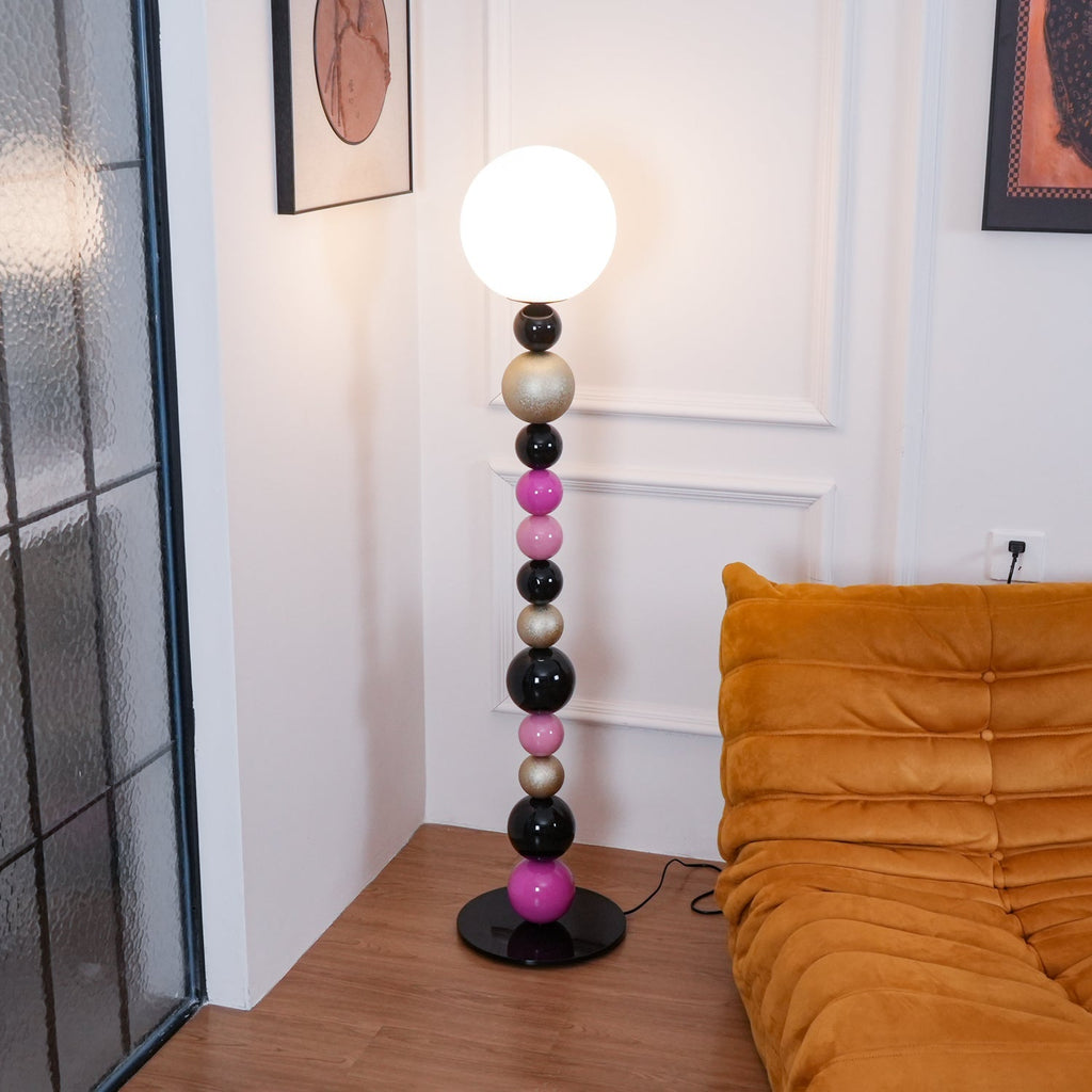 round-balls-stacking-floor-lamp-anzaz-Green & Black-5