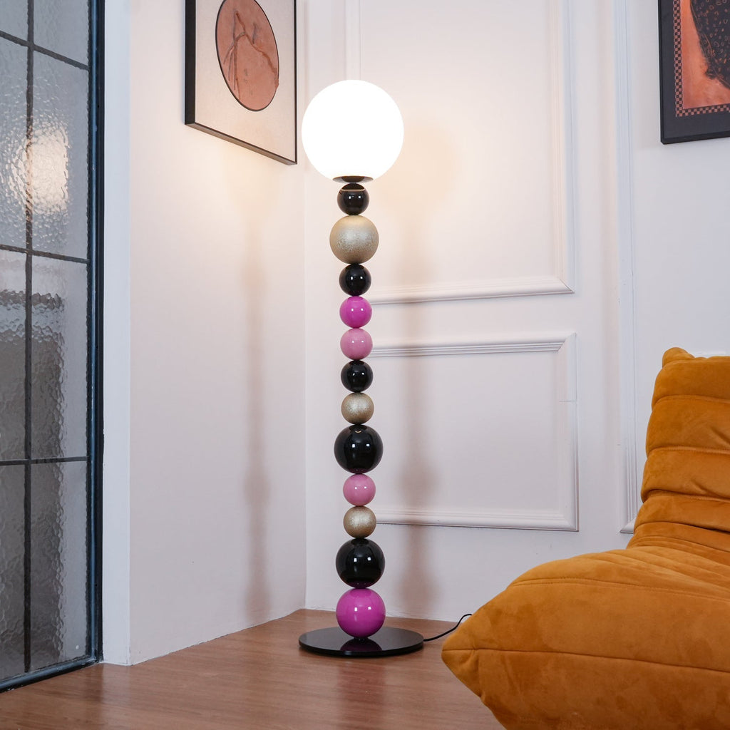 round-balls-stacking-floor-lamp-anzaz-Green & Black-6