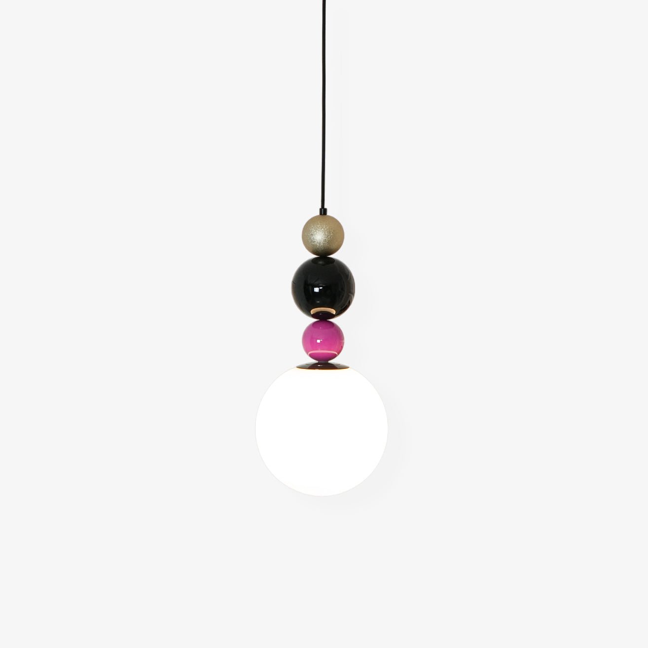 round-balls-stacking-pendant-lamp-anzaz-Pink & Black-1