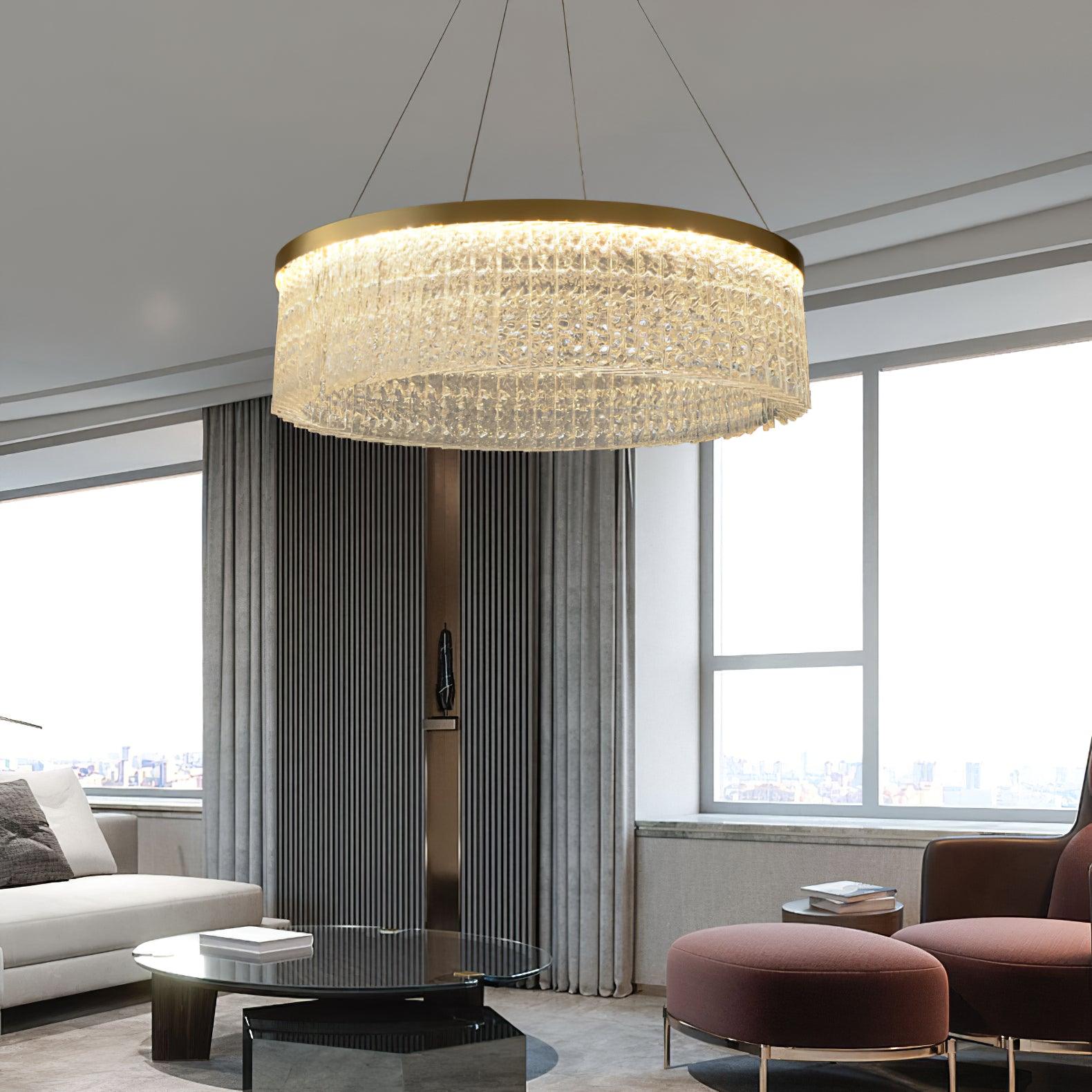 round-halo-crystal-chandelier-anzaz-Copper+Clear-3