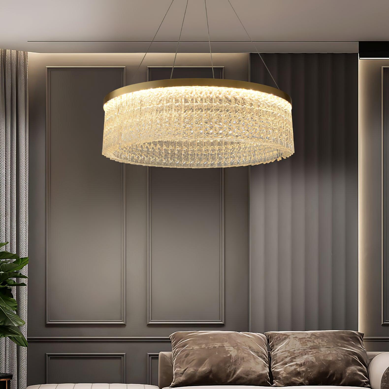 round-halo-crystal-chandelier-anzaz-Copper+Clear-4
