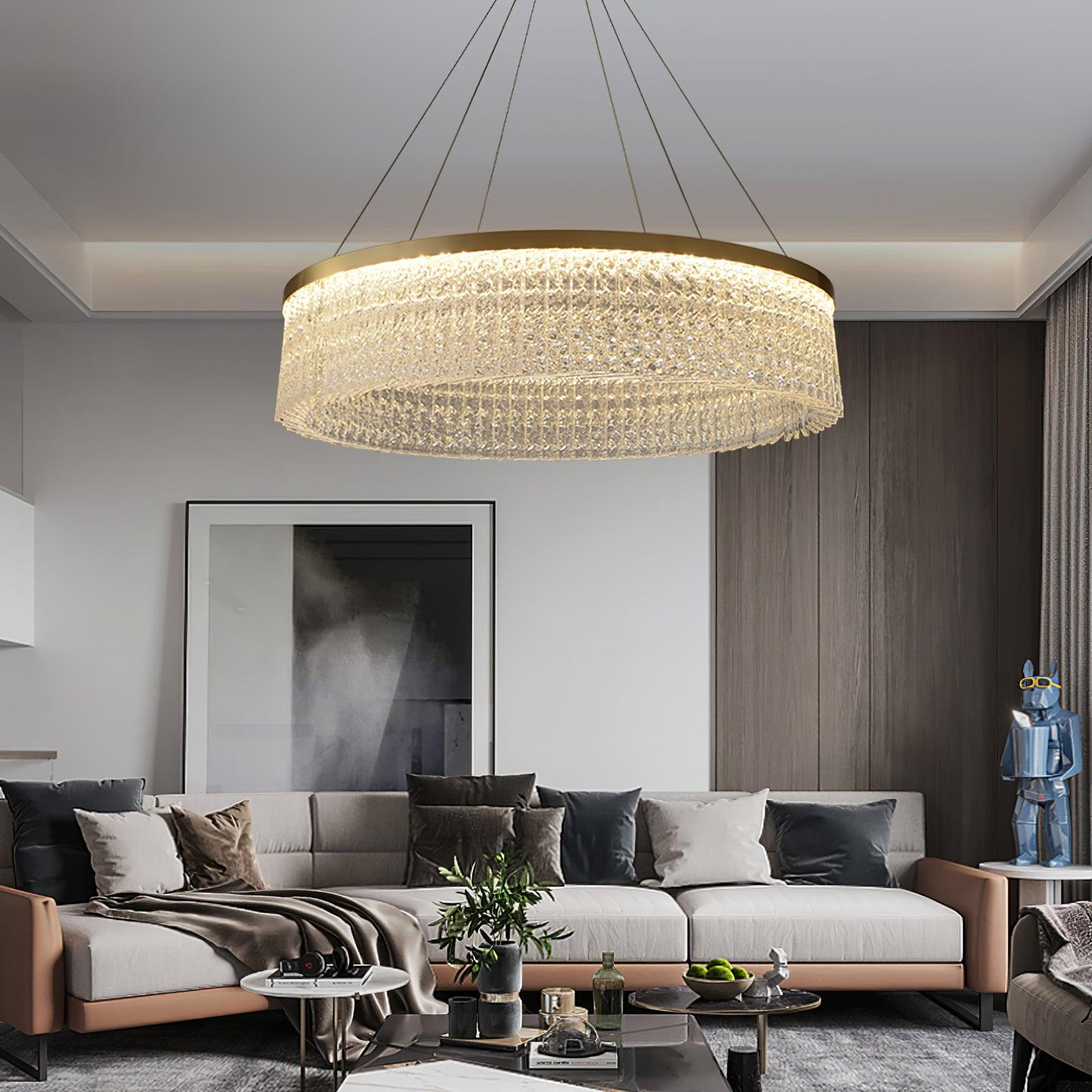 round-halo-crystal-chandelier-anzaz-Copper+Clear-5