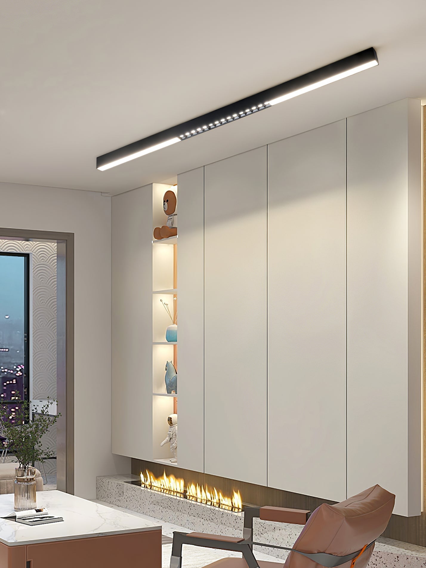 magnetic-floating-light-anzaz-White A-17