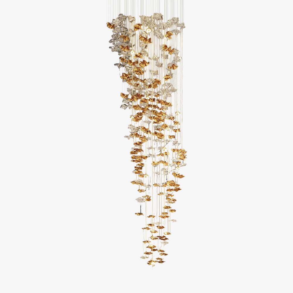 sand-sea-stair-chandelier-anzaz-Clear & Amber-15