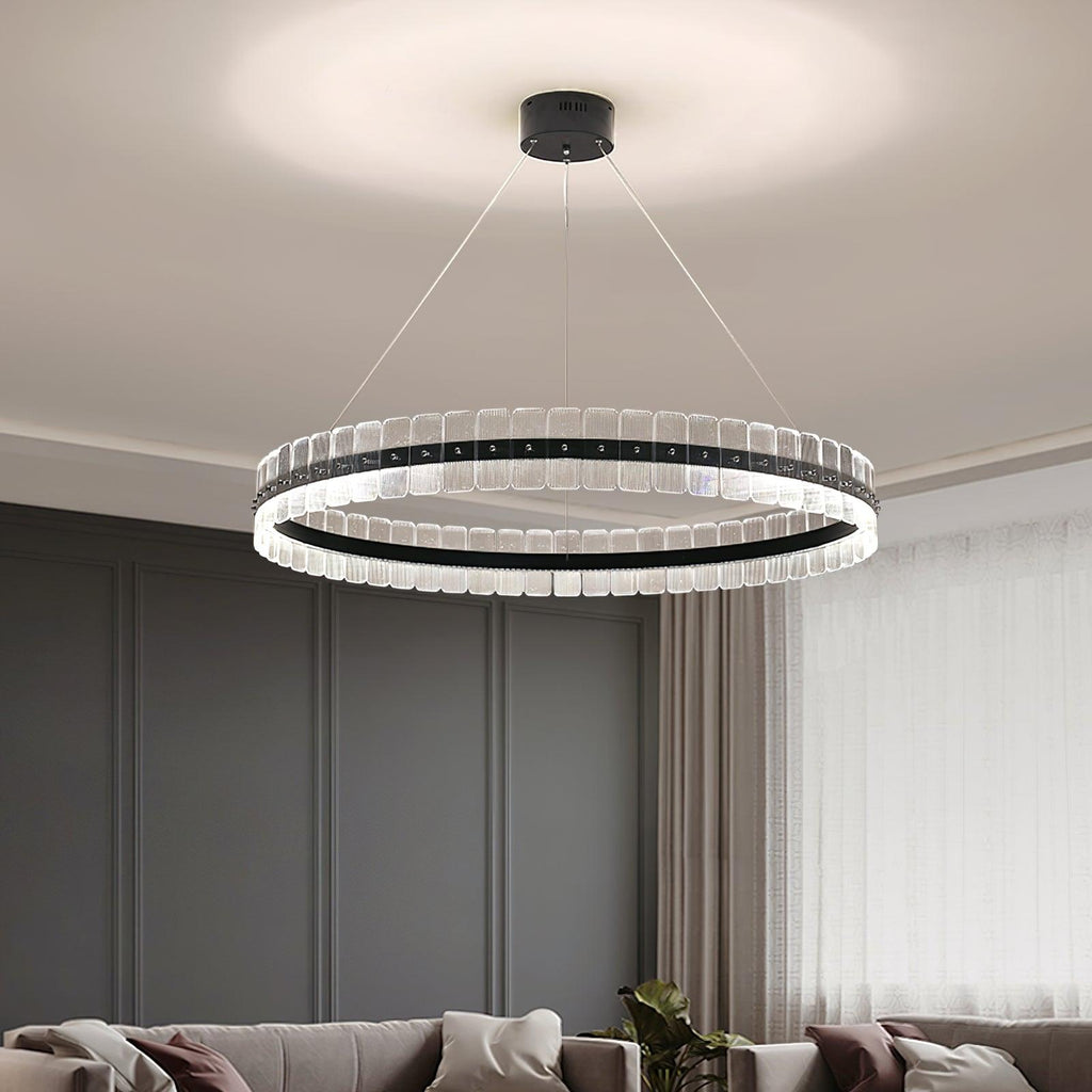 saturno-led-chandelier-anzaz-Black+Opaque-3