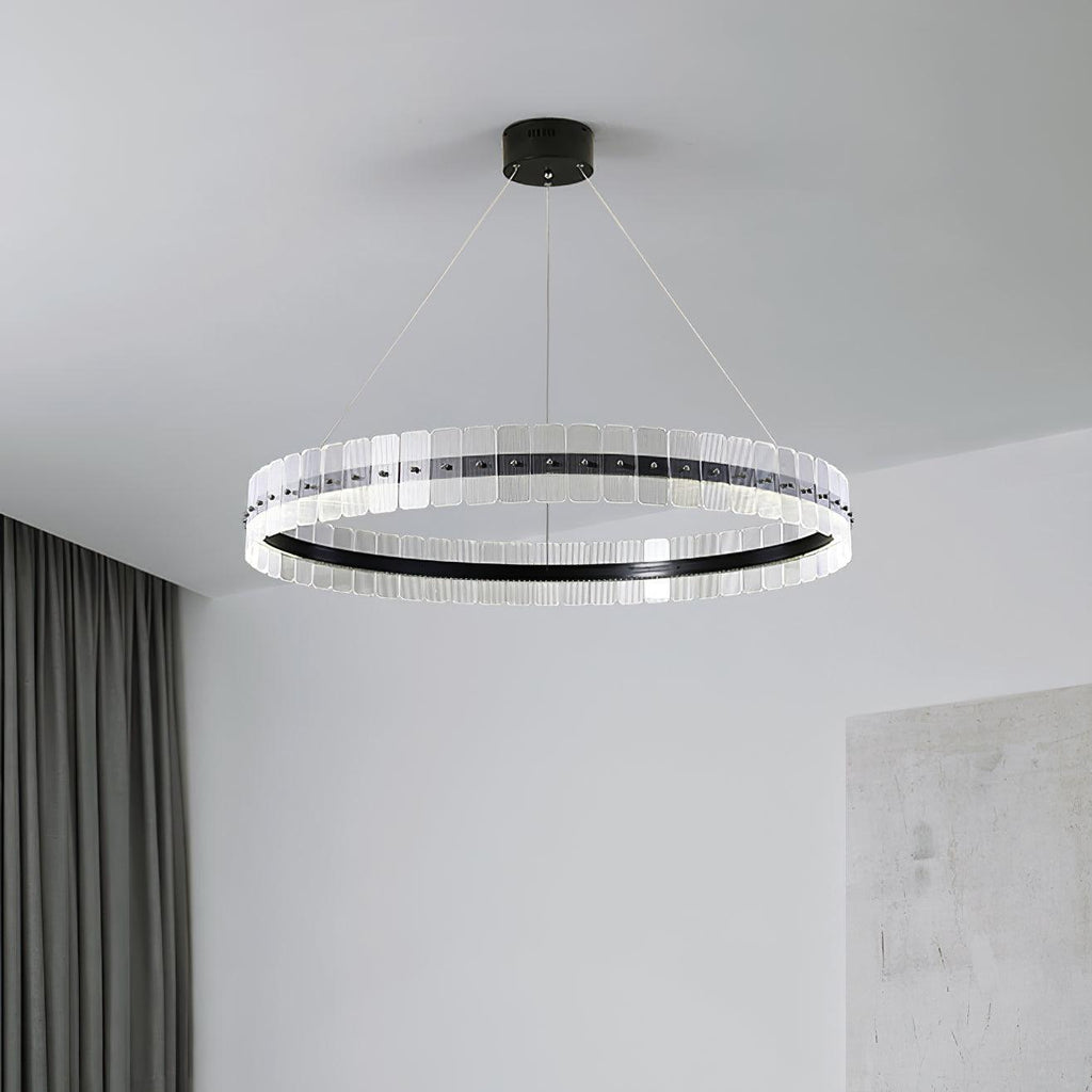 saturno-led-chandelier-anzaz-Black+Opaque-4