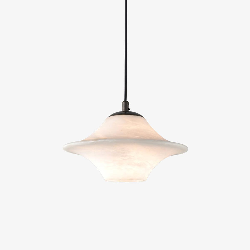 saucer-alabaster-pendant-light-anzaz-Black & White-1