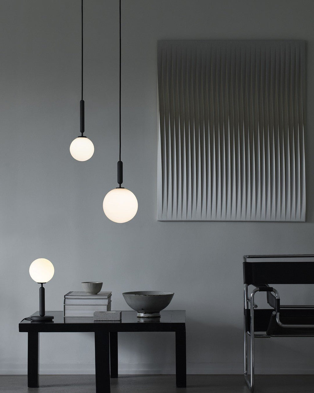 scandiluxe-brass-pendant-swag-light-anzaz-Brass & Clear glass-6