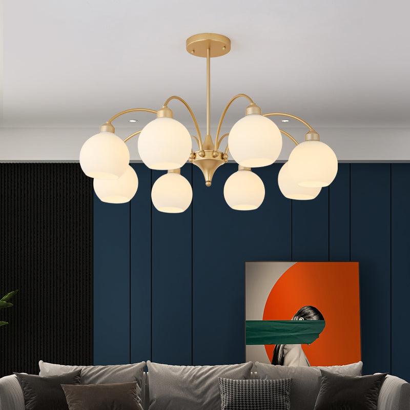 sculptural-glass-chandelier-anzaz-Copper plated+White-2