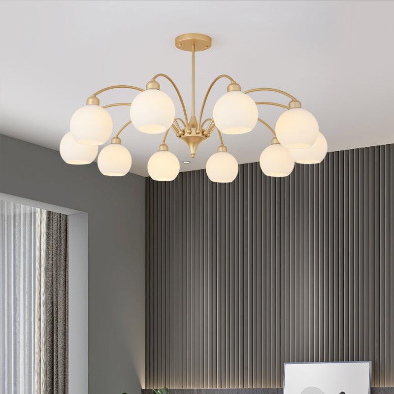 sculptural-glass-chandelier-anzaz-Copper plated+White-3