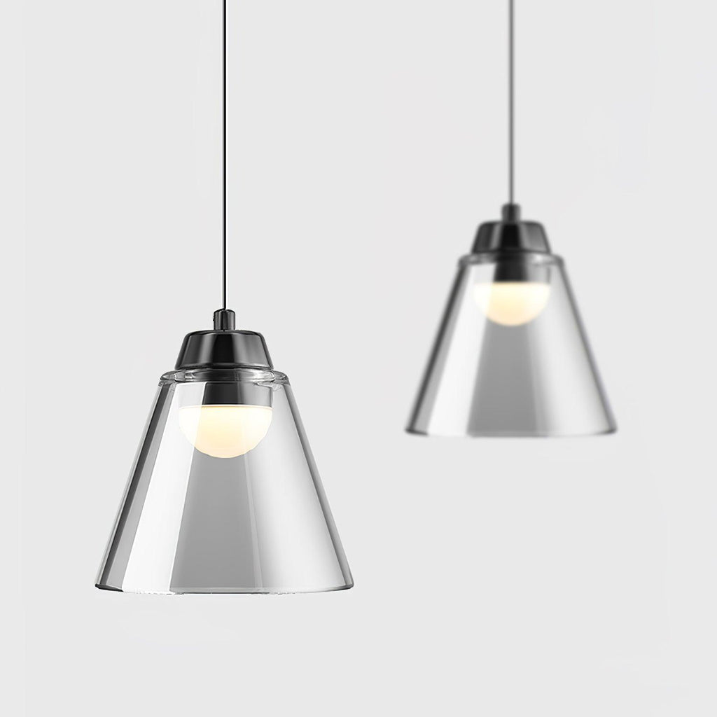 sculptural-glass-pendant-lamp-anzaz-Black & Clear-2