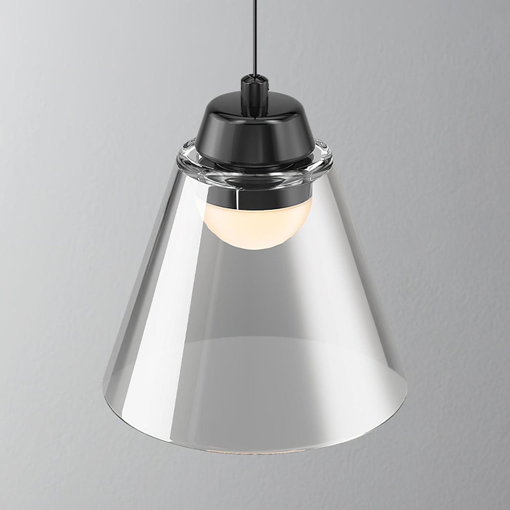 sculptural-glass-pendant-lamp-anzaz-Black & Clear-3