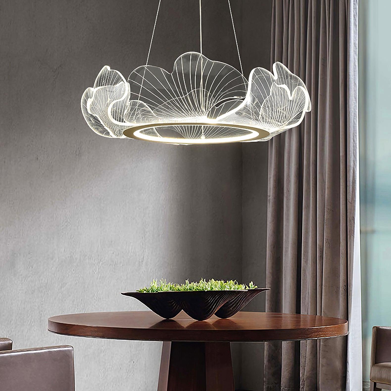 sea-chandelier-anzaz-Gold & Clear-9