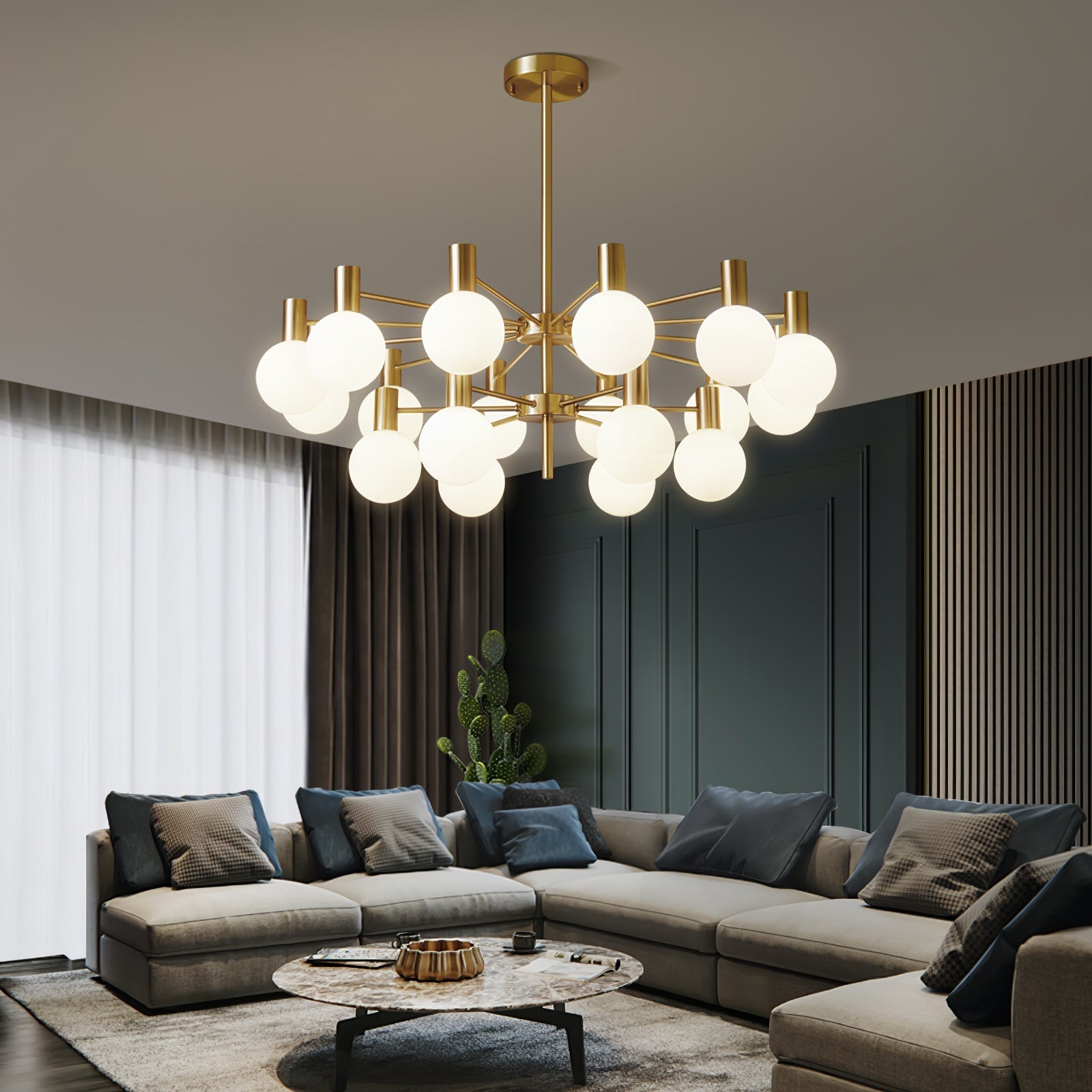 selva-chandelier-anzaz-Copper plating-3