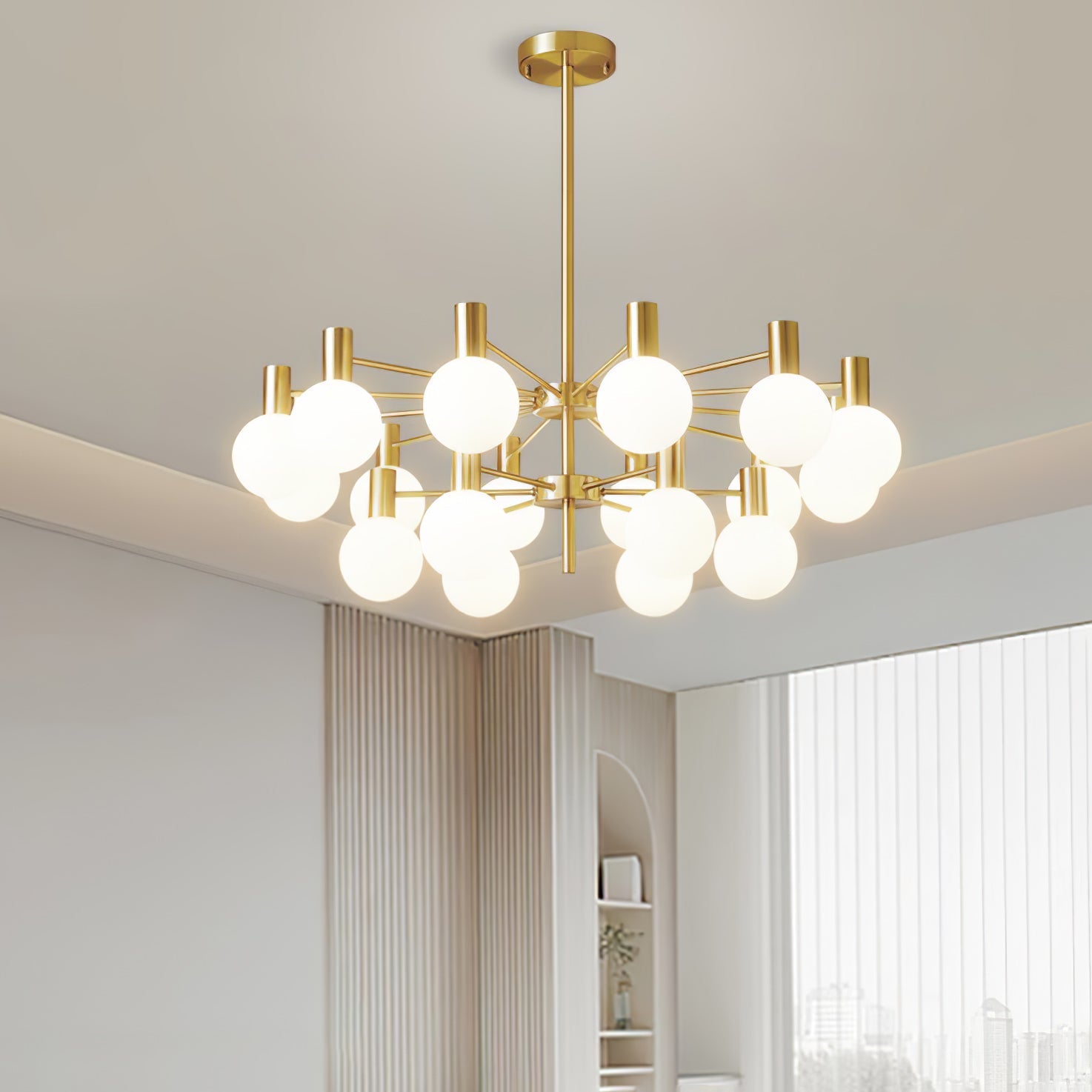 selva-chandelier-anzaz-Copper plating-2