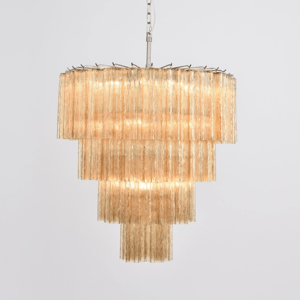 serava-cascade-murano-chandelier-anzaz-White & Nickel-2