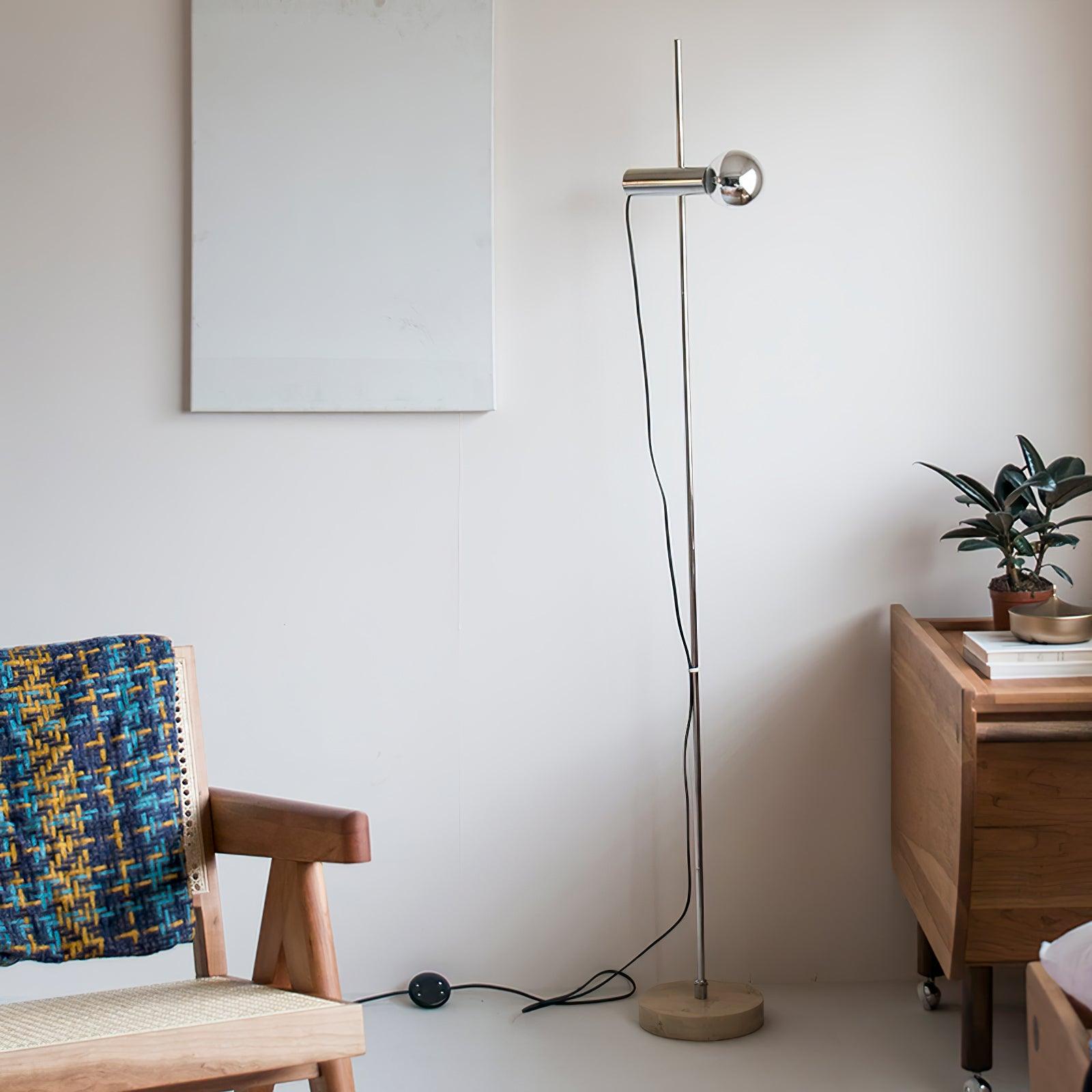 sereno-floor-lamp-anzaz-Stainless steel & Beige marble base-3