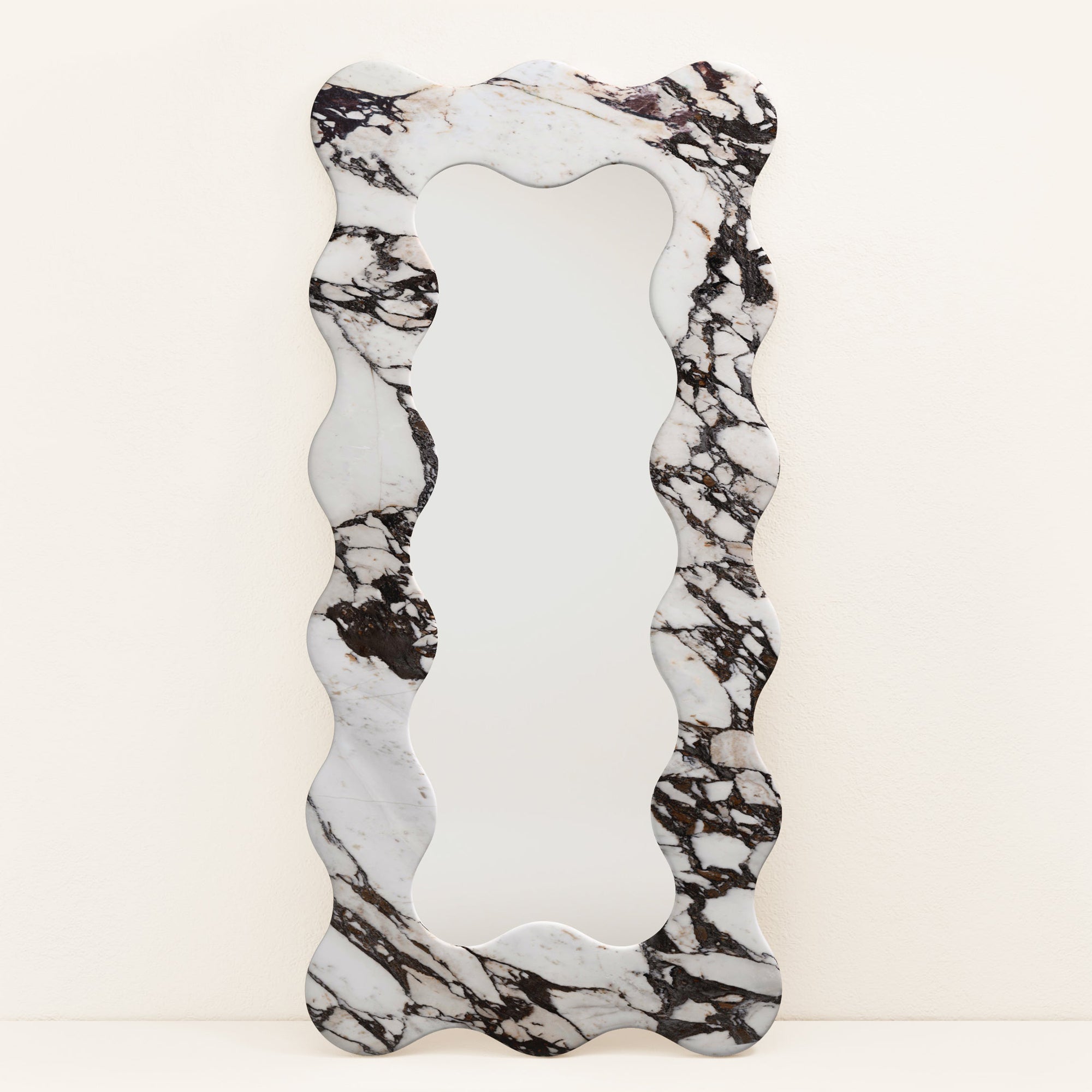 serpentine-vert-mirror-frame-anzaz-Yellow Travertine-2