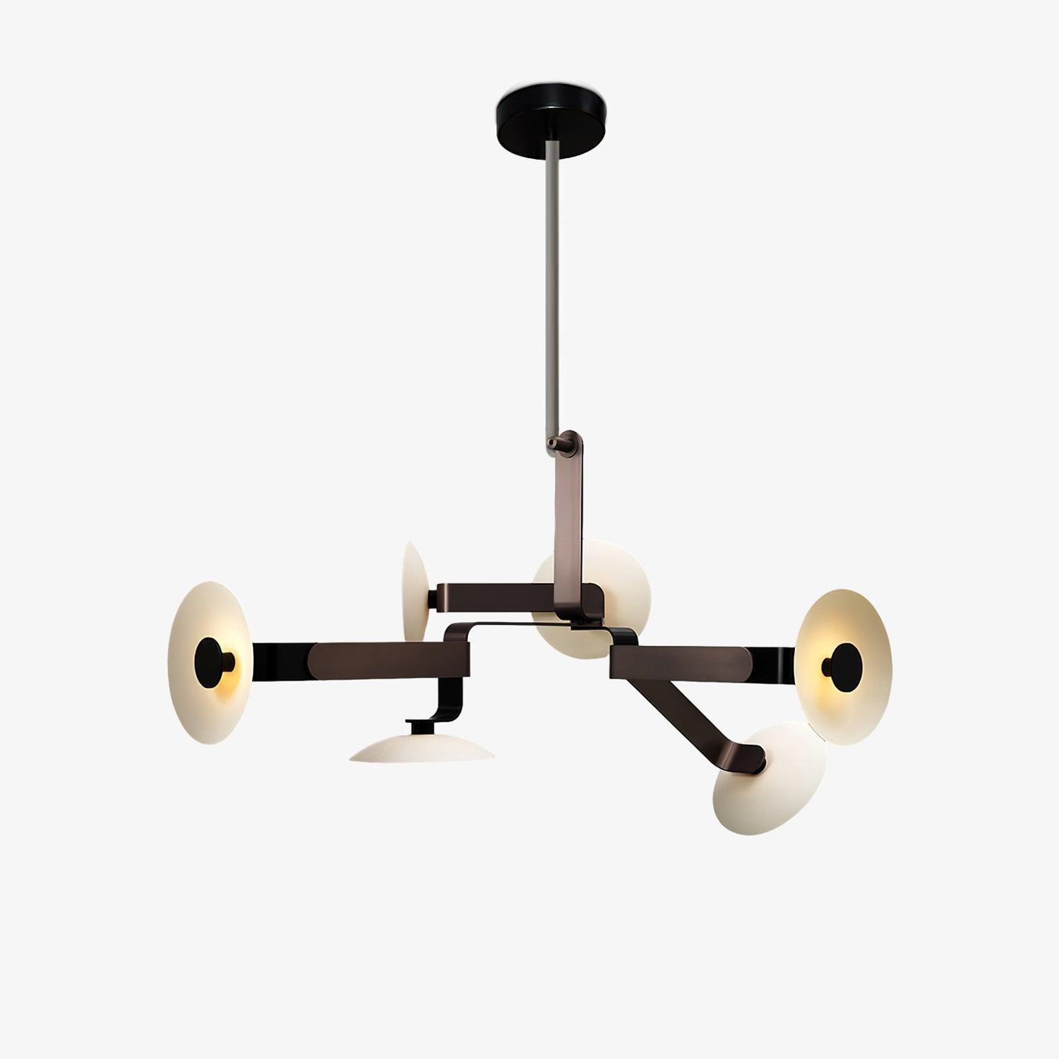 sheba-classical-chandelier-anzaz-Brown & White-1