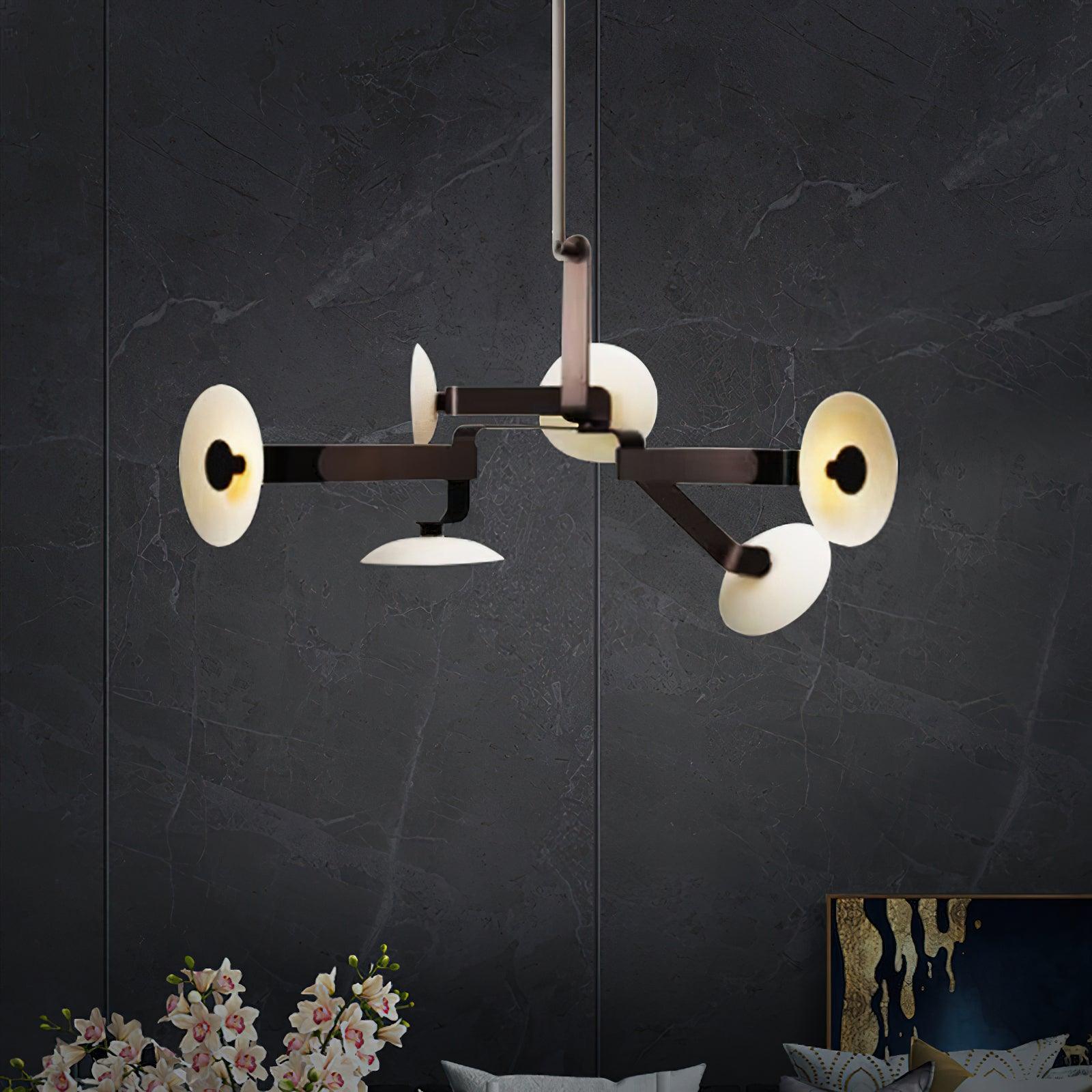 sheba-classical-chandelier-anzaz-Brown & White-2