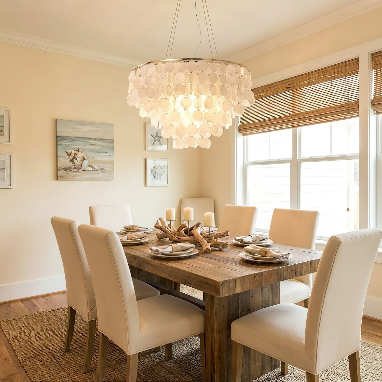 shell-wind-chime-chandelier-anzaz-Copper+White-2