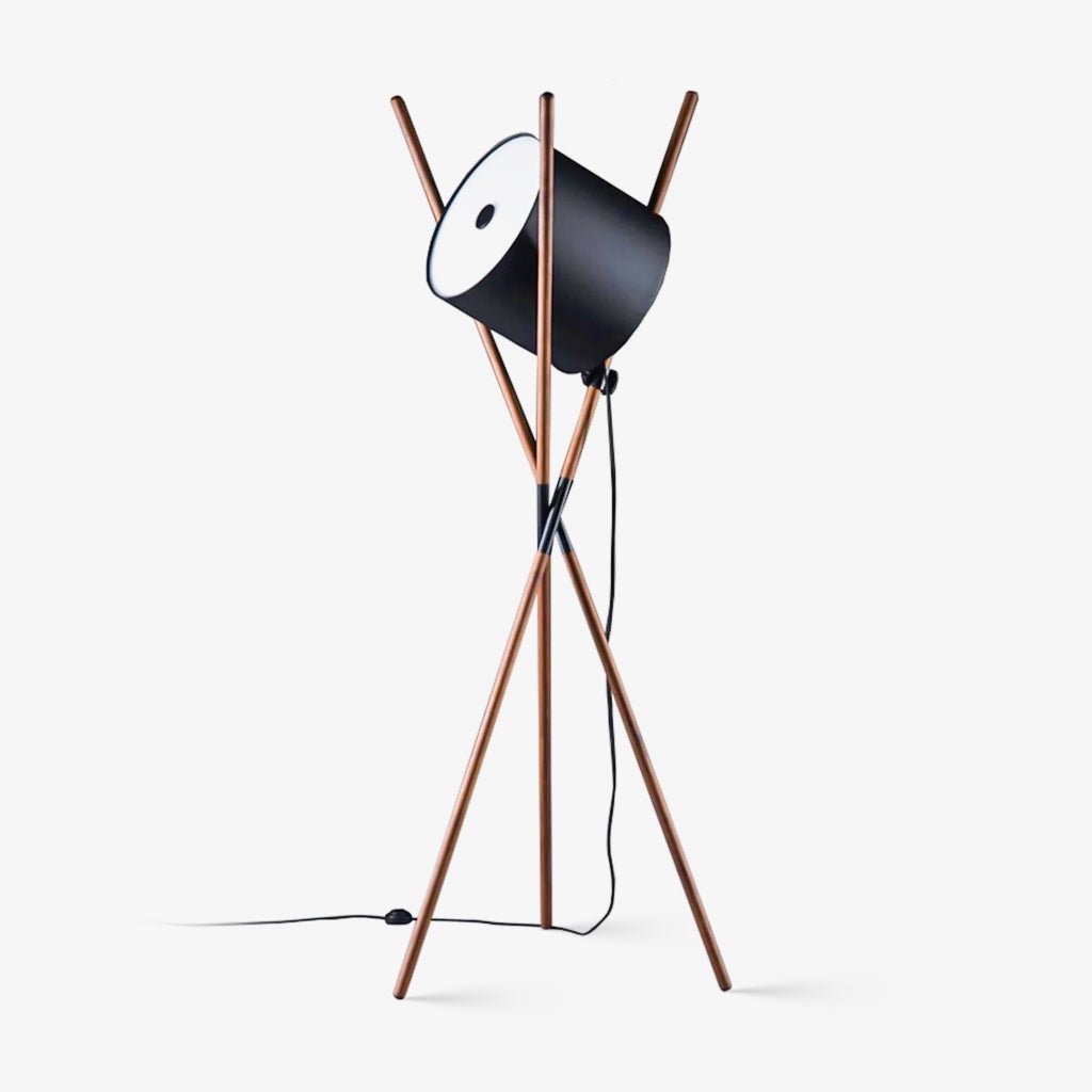 shift-lamp-floor-lamp-anzaz-Black & Drak Walnut wood-1