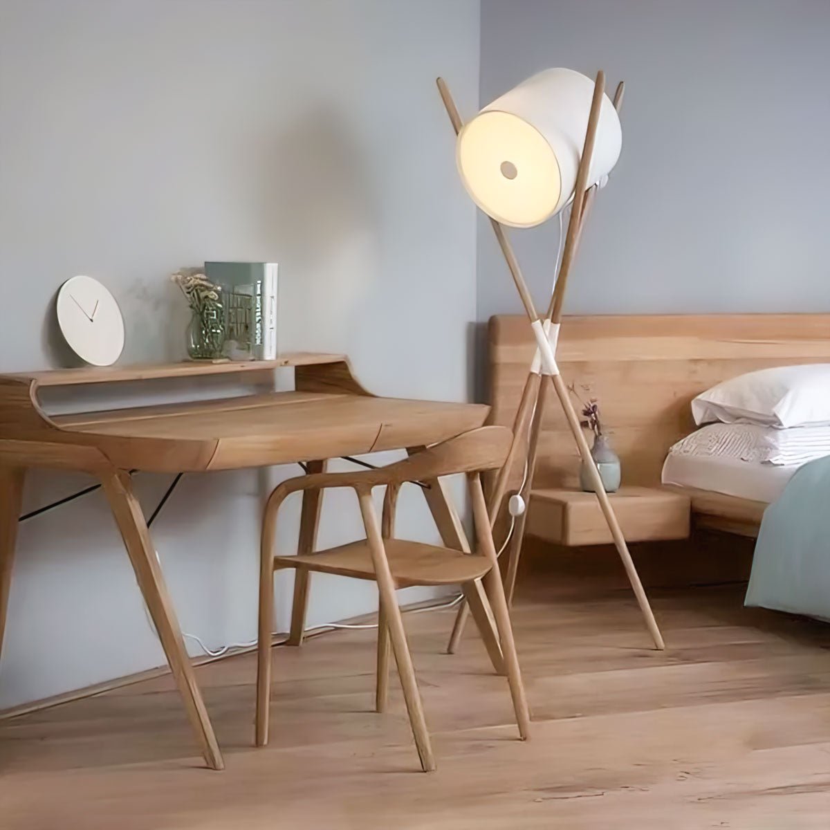 shift-lamp-floor-lamp-anzaz-White & Drak Walnut wood-5