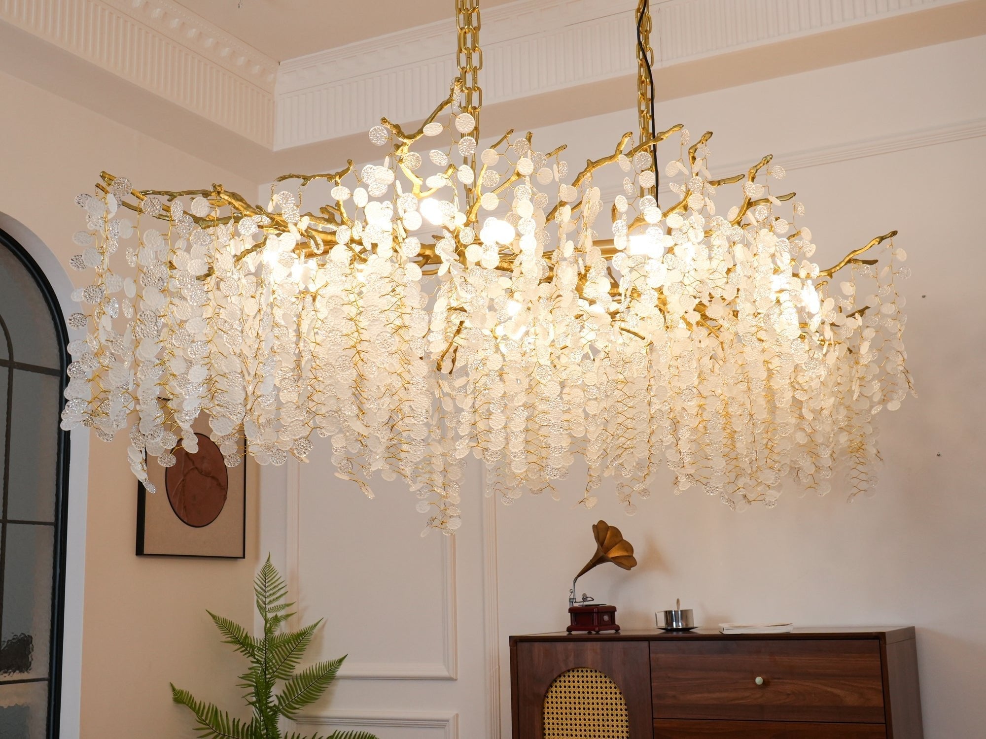 shiro-noda-crystal-chandelier-anzaz-Retro White & Clear-7