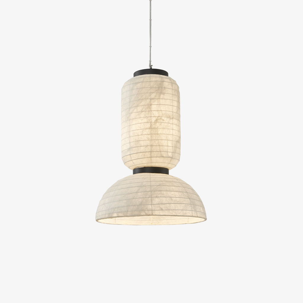 modern-silk-pendant-light-anzaz-Black & White-1