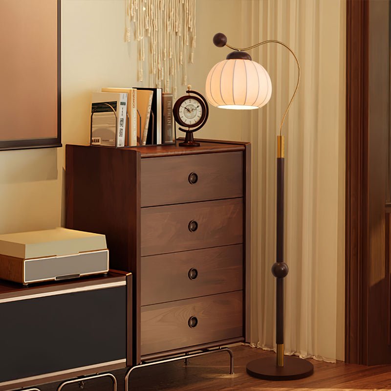 silk-globe-floor-lamp-anzaz-Walnut wood & Gold-2