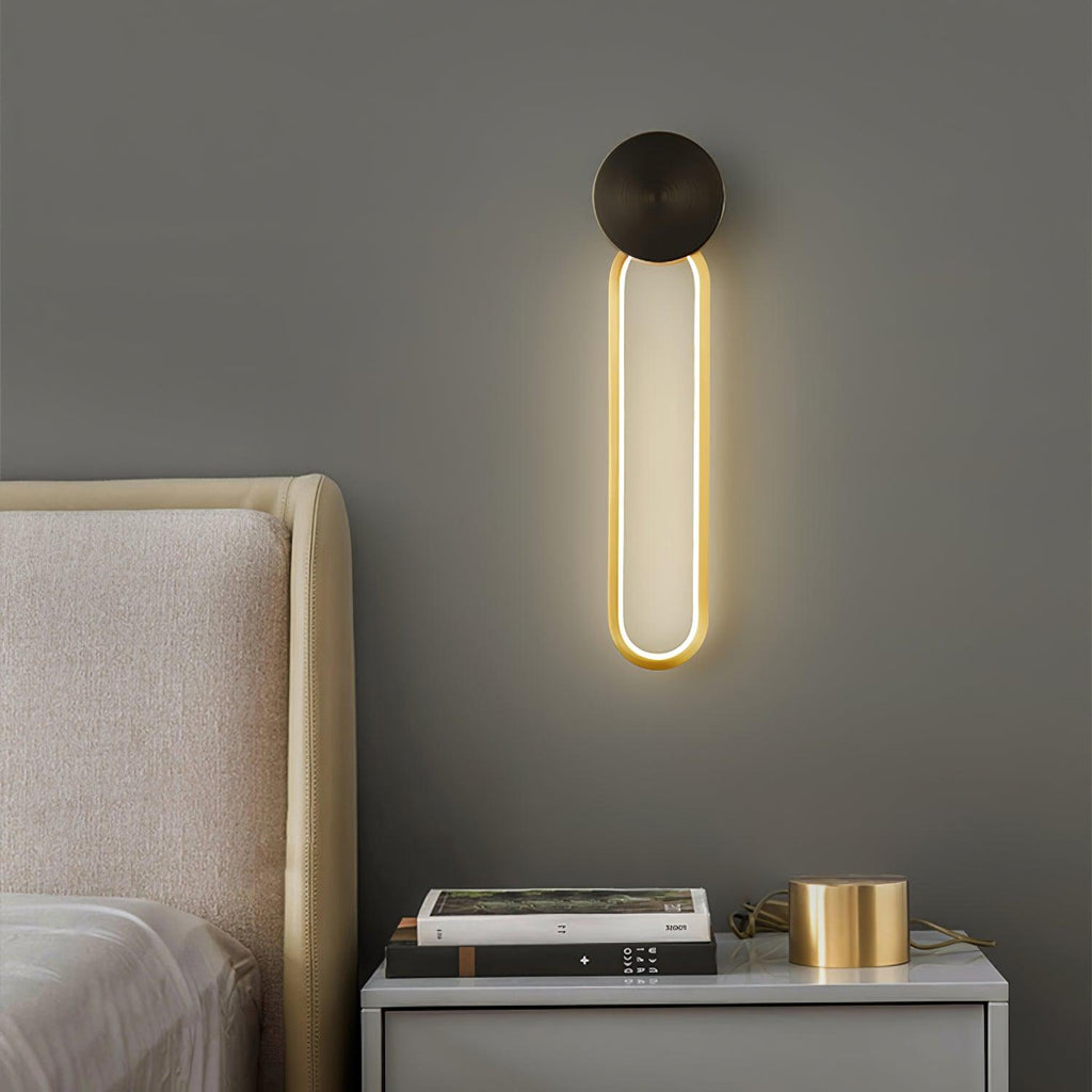 simple-elliptical-wall-sconce-anzaz-Black & Brass-3