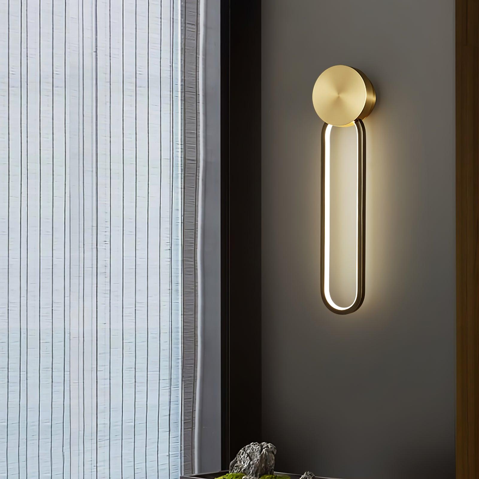 simple-elliptical-wall-sconce-anzaz-Black & Brass-4