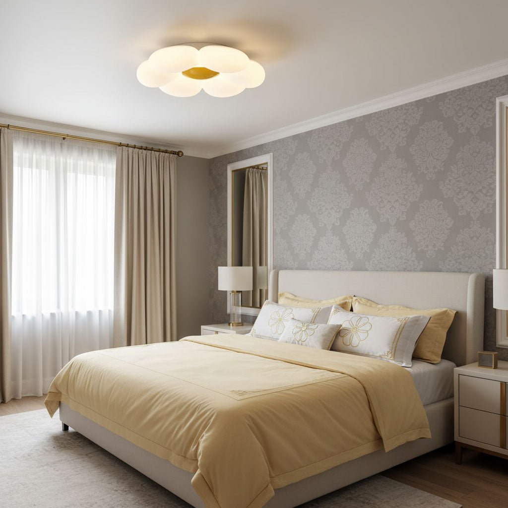 six-leaf-flower-kids-room-ceiling-lamp-anzaz-Yellow-5