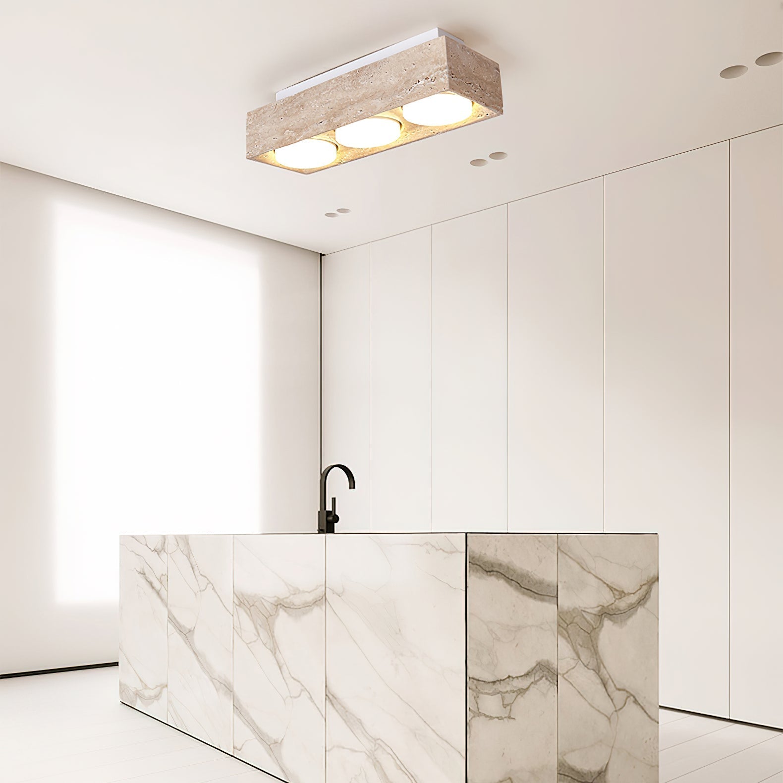 sky-hole-ceiling-lamp-anzaz-Yellow Travertine & White-4