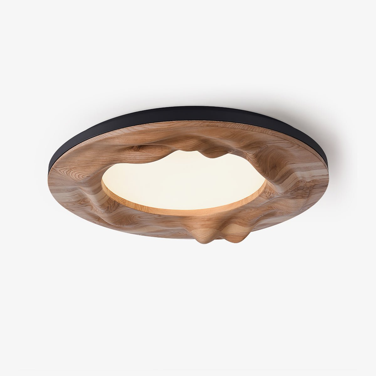 sky-lake-ceiling-lamp-anzaz-Black & Wood Color-1
