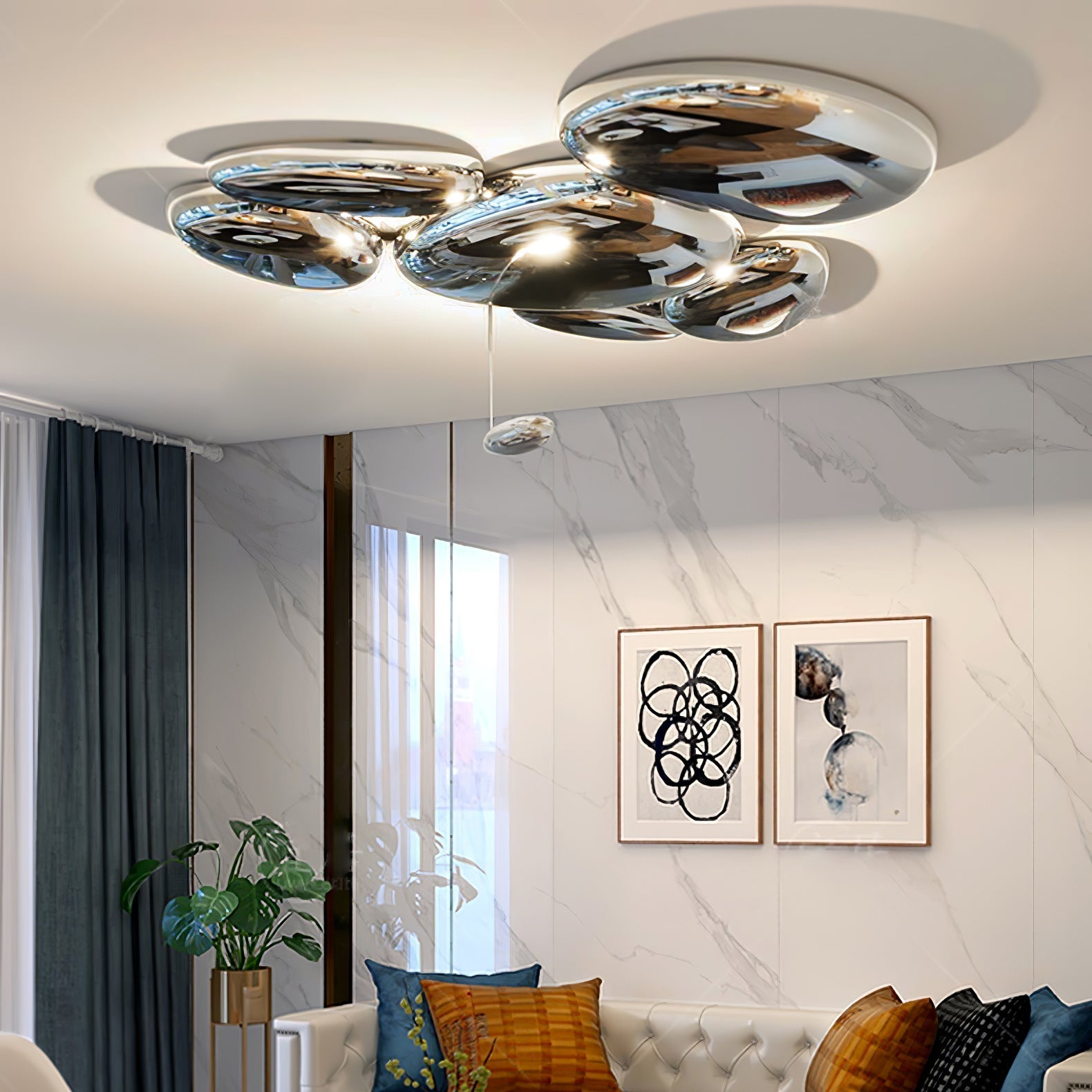 skydro-ceiling-lamp-anzaz-Bright chrome-4
