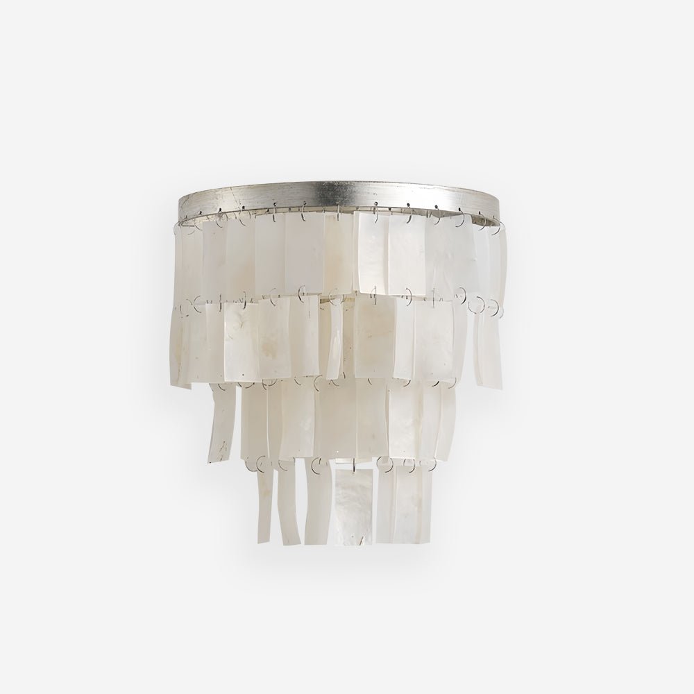 skye-shell-tiered-wall-lamp-anzaz-Silver & White-1